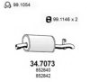 ASSO 34.7073 End Silencer